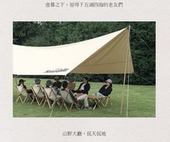 Tấm tăng lục giác Glamping Naturehike NH20TM007