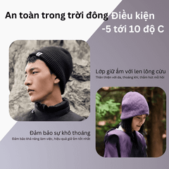 Mũ len chống thấm - hơi ẩm Naturehike CYY2341LF014