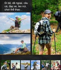 Mũ lưỡi trai chống nắng đa năng, thoáng mát, gấp gọn NatureHike NH16M002-F