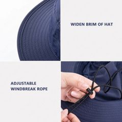 Mũ tai bèo Naturehike NH19M011-Z thiết kế vành rộng chống nắng toàn diện