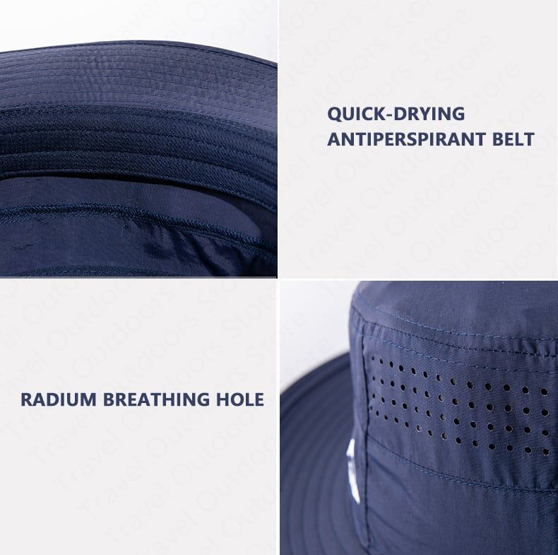 Mũ tai bèo Naturehike NH19M011-Z thiết kế vành rộng chống nắng toàn diện