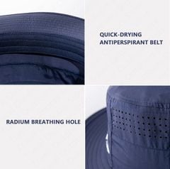 Mũ tai bèo Naturehike NH19M011-Z thiết kế vành rộng chống nắng toàn diện