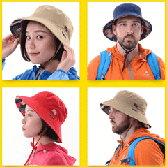 Mũ tai bèo vành rộng, thoáng mát, sử dụng 2 mặt NatureHike NH12M013-Z