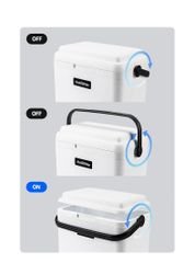Thùng giữ nhiệt Naturehike NH20SJ021 loại 13l thiết kế quai cầm sử dụng linh hoạt