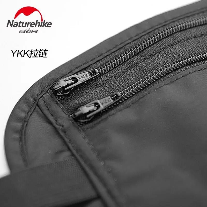 Túi đeo hông Nam, Nữ đựng Hộ chiếu, Đồ cá nhân NatureHike NH15Y005-B