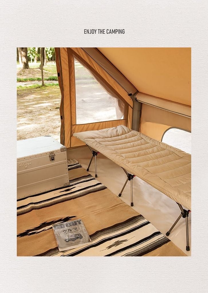Nệm vải Cotton Naturehike NH20MSD04 du lịch cực êm ái