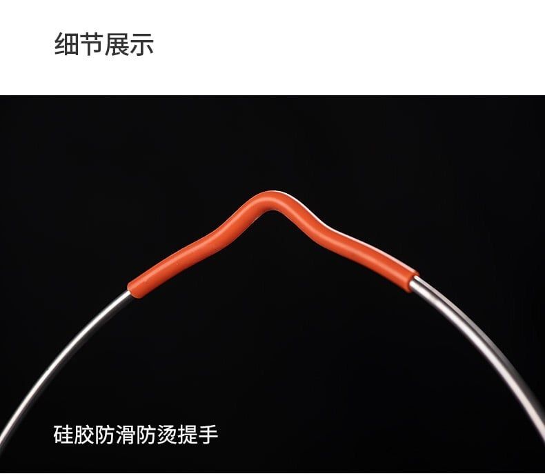 Bộ nồi treo và giá treo ngoài trời Naturehike NH19CJ003 – giá kim loại NH19CJ004