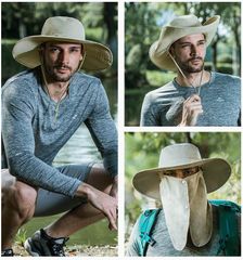 Nón tai bèo Nam, Nữ kèm khẩu trang chống nắng NatureHike NH17M111-Z