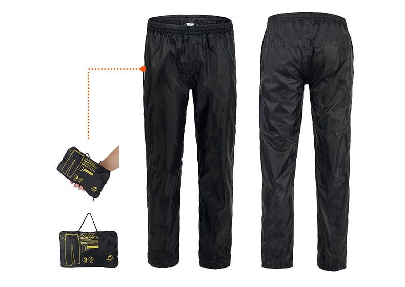 Quần chống nước NatureHike TBA1 có túi gấp gọn NH17C003-K