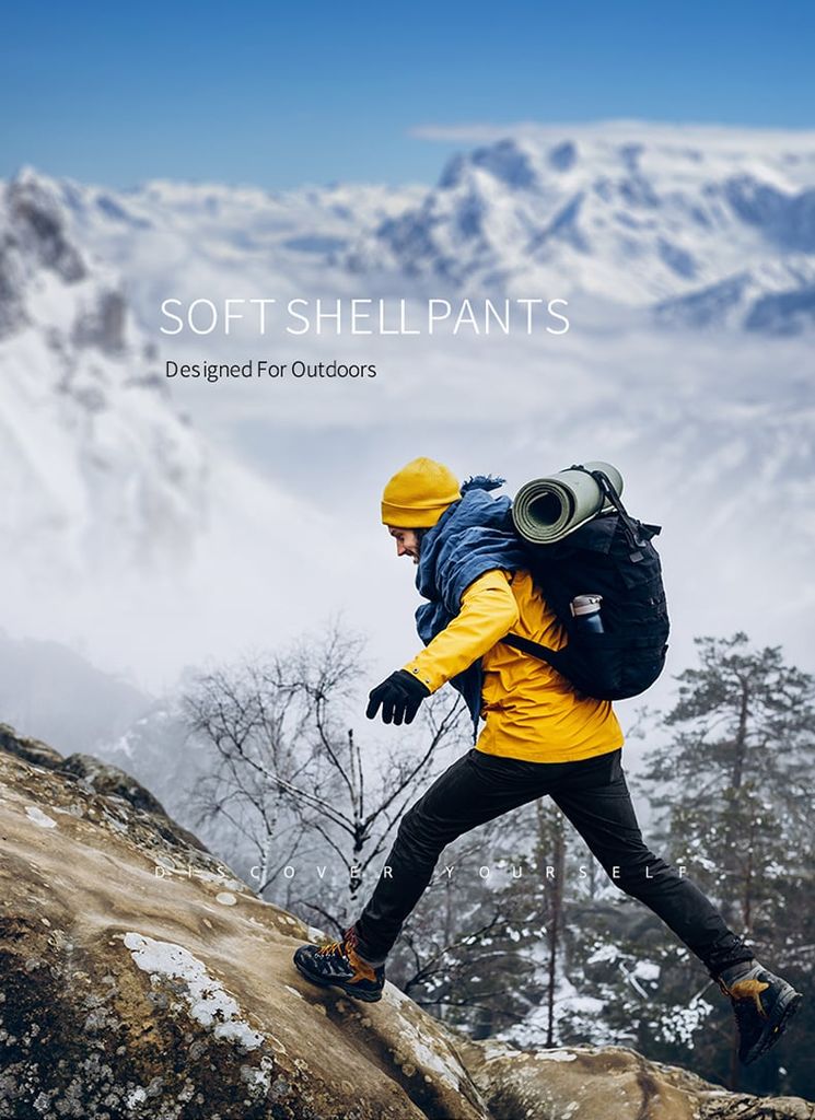 Quần chống thấm, giữ nhiệt đi du lịch mùa Đông NatureHike NH18R035-K
