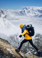 Quần chống thấm, giữ nhiệt đi du lịch mùa Đông NatureHike NH18R035-K