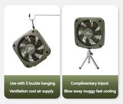 Quạt mini cắm trại Naturehike CNK2300DQ018