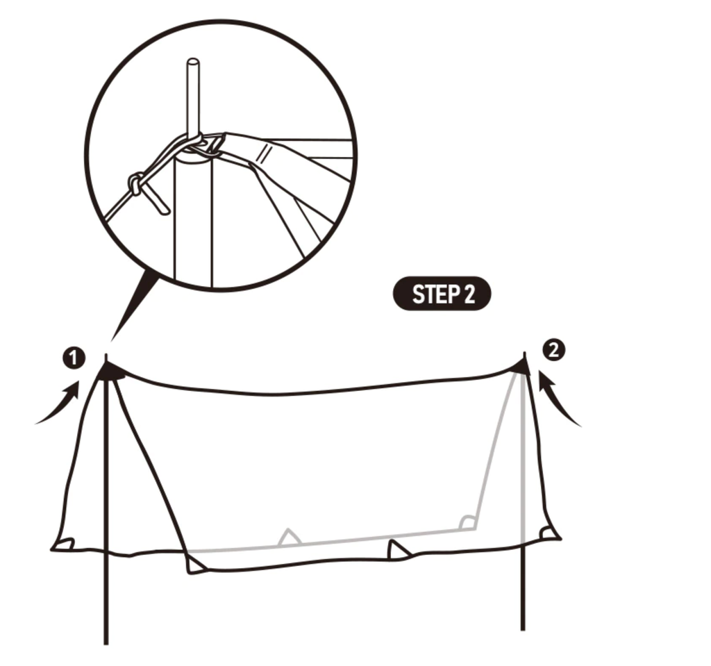 Tăng lều chữ A Glamping Naturehike NH20TM005 gọn nhẹ