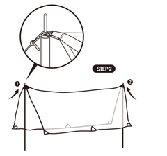 Tăng lều chữ A Glamping Naturehike NH20TM005 gọn nhẹ