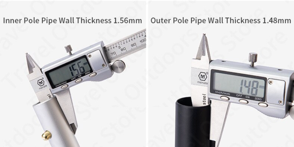 Cọc căng bạt - chống tăng Naturehike NH18T020-G hợp kim nhôm
