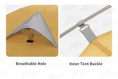 Lều cắm trại, Trekking, leo núi Naturehike P-Series (Màu mới 2022)