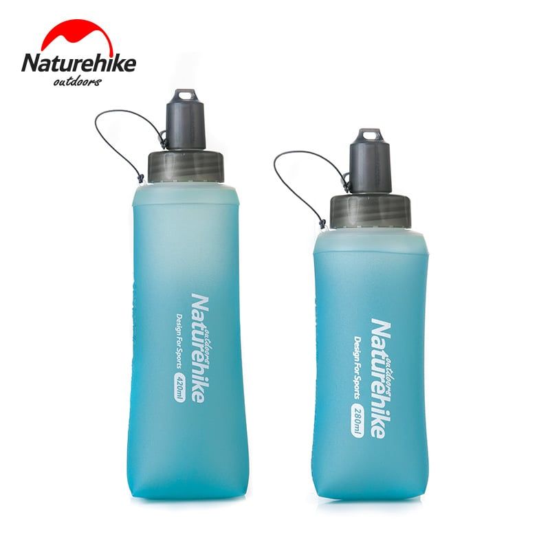 Bi đông đựng nước chạy bộ có ống hút NH17S028-B