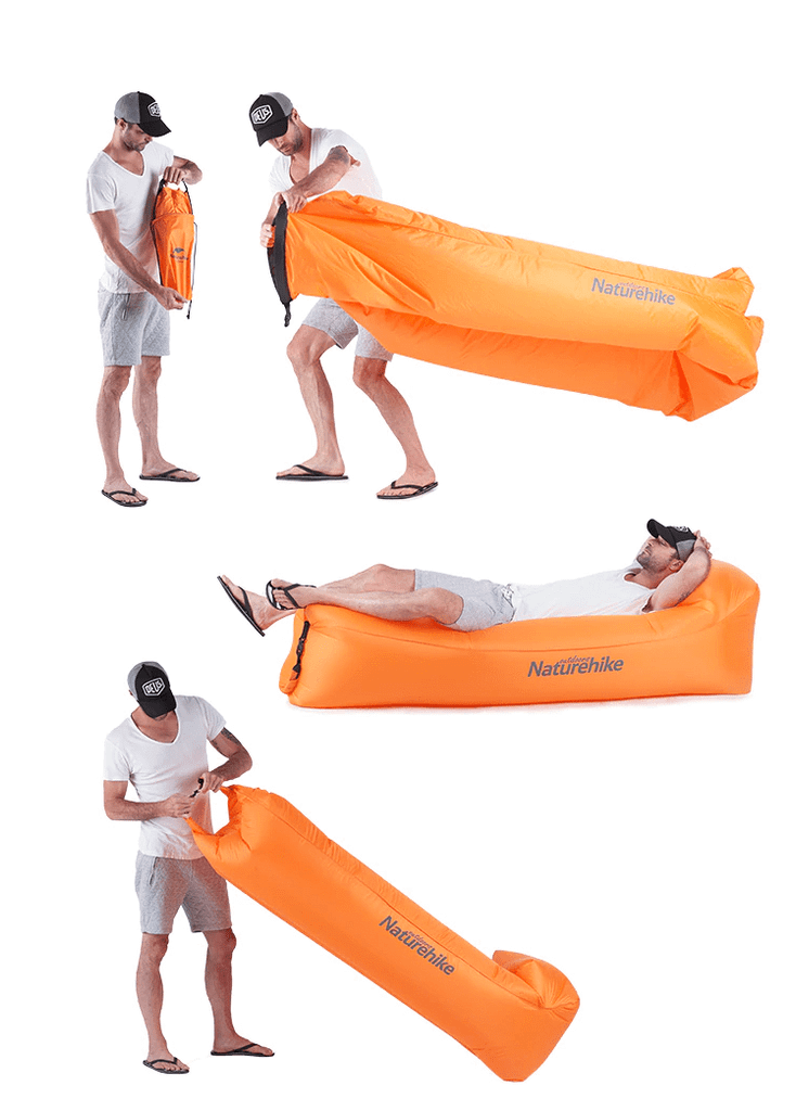 Sofa bơm hơi không cần thổi, đi du lịch tiện lợi NatureHike NH18S030-S