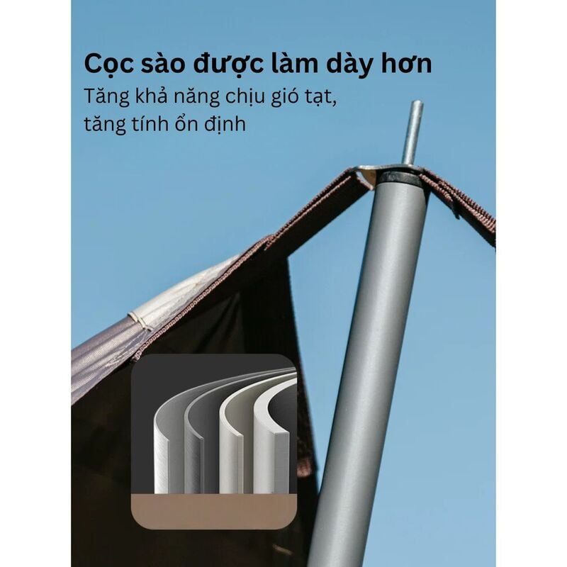 Tăng bạt trung tâm Naturehike C2350WS010