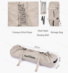 Tăng mang đi cắm trại Naturehike NH20TM003