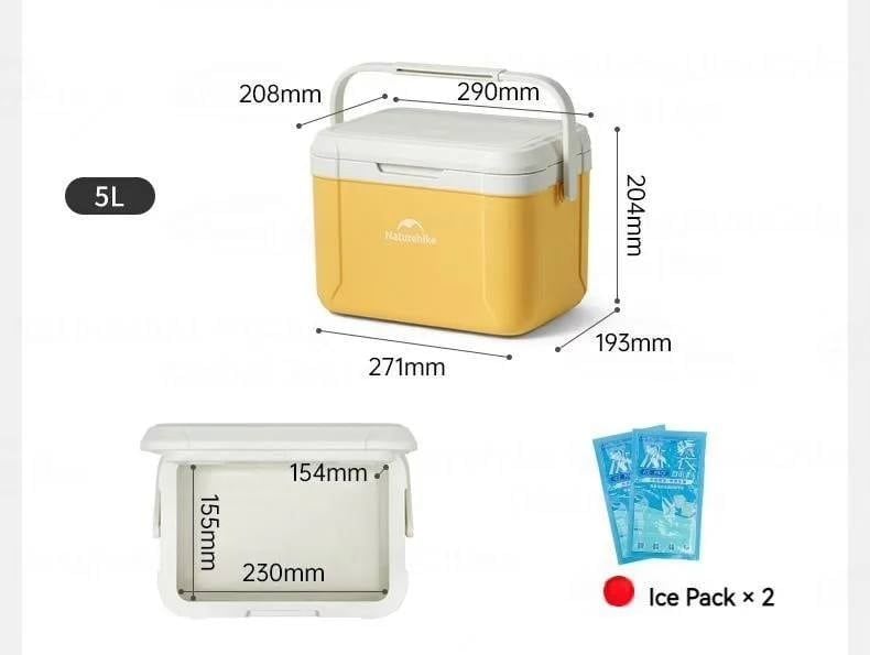 Thùng đá dã ngoại - câu cá Naturehike CNK2450CF012