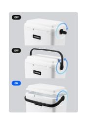 Thùng đựng đá Naturehike NH20SJ021 không bánh xe loại 24l sử dụng dã ngoại tiện lợi