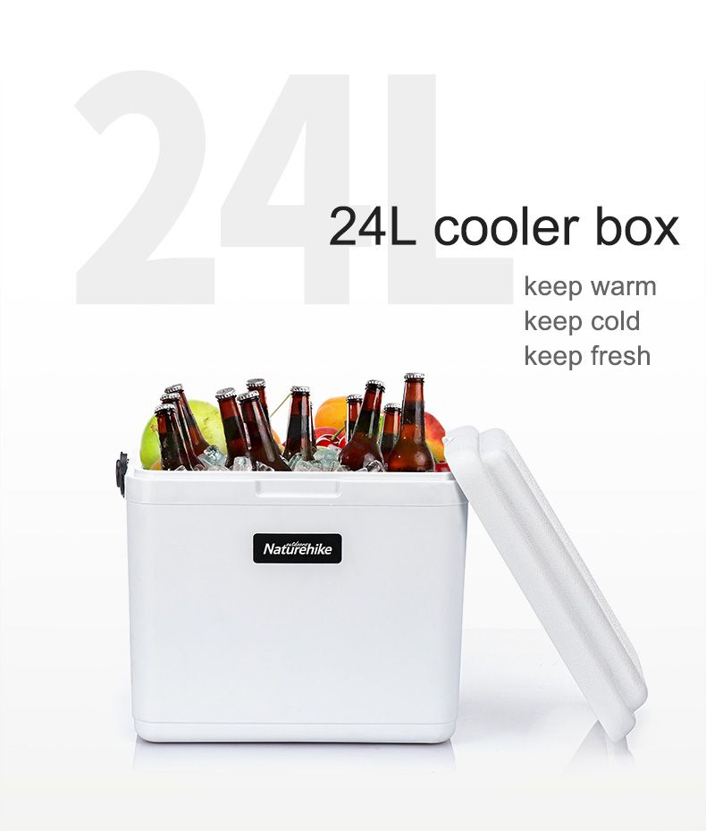 Thùng đựng đá Naturehike NH20SJ021 không bánh xe loại 24l sử dụng dã ngoại tiện lợi