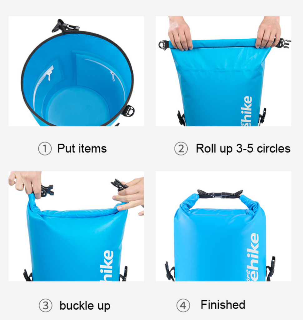 Túi chống nước đi biển, chơi ván Sup, thuyền Kayak NatureHike NH18F007-D