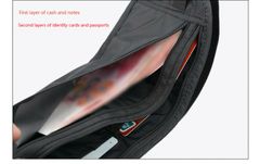 Túi đeo hông Nam, Nữ đựng Hộ chiếu, Đồ cá nhân NatureHike NH15Y005-B