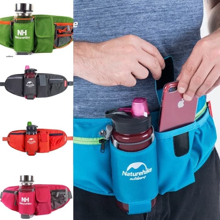 Túi đeo hông Naturehike NH17E001-B dùng chạy bộ, đạp xe, vận động thể thao