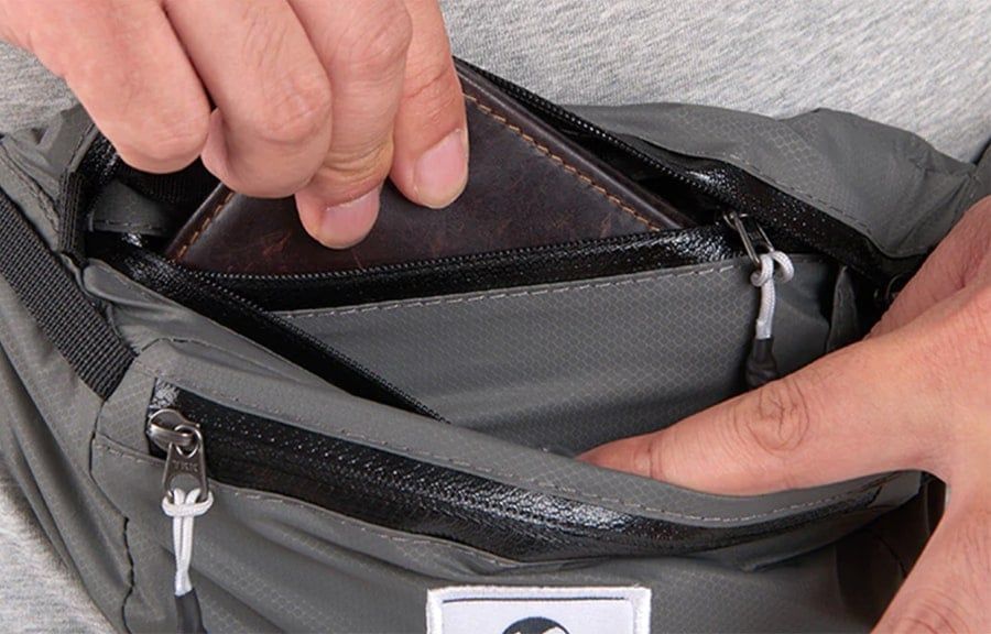 Túi đeo hông, đeo chéo gấp gọn chống nước NatureHike NH18B300-B