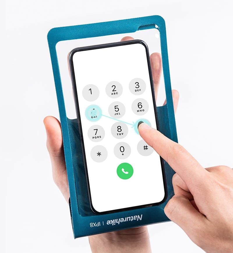Túi đựng điện thoại Naturehike NH20SM003 chống nước, cảm ứng nhạy bén