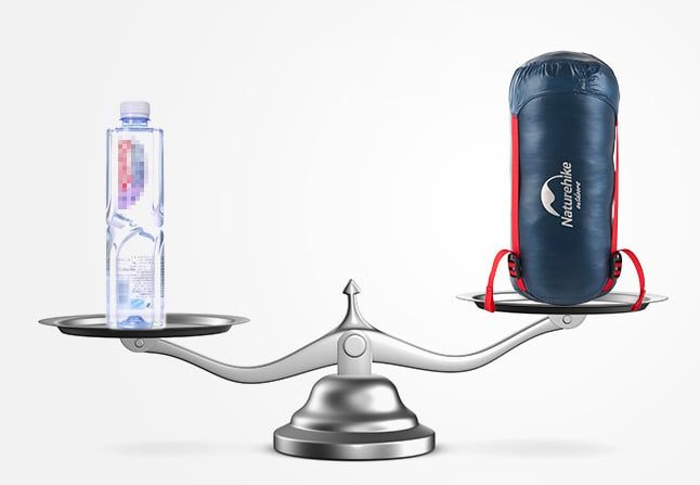 Túi ngủ cá nhân cao cấp sợi lông Ngỗng NatureHike NH17Y010-R/NH18Y011-R