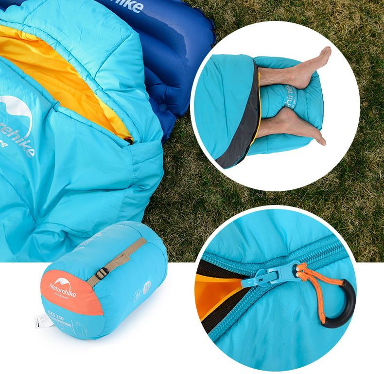 Túi ngủ mùa Đông cao cấp chống nước NatureHike NH17G350-E