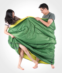 Túi ngủ đôi có gối cho gia đình, cặp đôi, người yêu NatureHike SD15M030-J