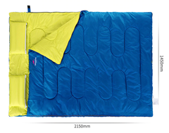 Túi ngủ đôi có gối cho gia đình, cặp đôi, người yêu NatureHike SD15M030-J