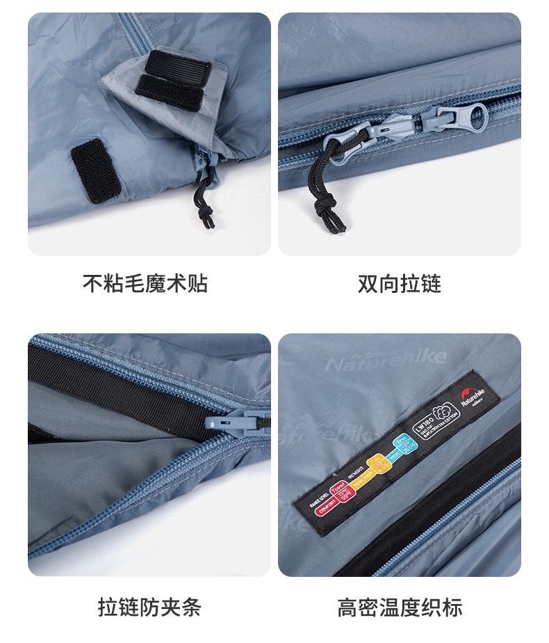 Túi ngủ đơn phong bì Naturehike NH21MSD09 thế hệ 2021