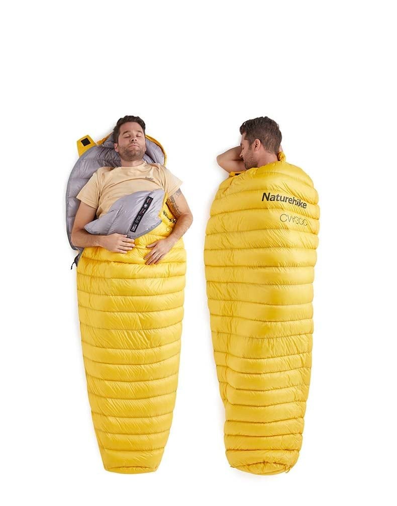 Túi ngủ Du lịch Lông Vũ siêu nhẹ, giữ ấm Mùa Đông NatureHike NH18S300-D