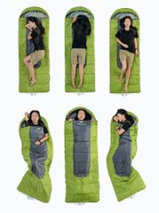 Túi ngủ du lịch, đi phượt chống nước NatureHike NH00F400-D F400 Size M