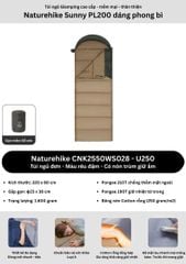 Naturehike CNK2550WS028 - Túi ngủ phong bì du lịch, văn phòng