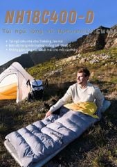 Túi ngủ lông ngỗng siêu nhẹ Naturehike NH18C400-D