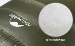 Túi ngủ NatureHike lông vũ, chống nước, chịu nhiệt độ âm NH15D800-K