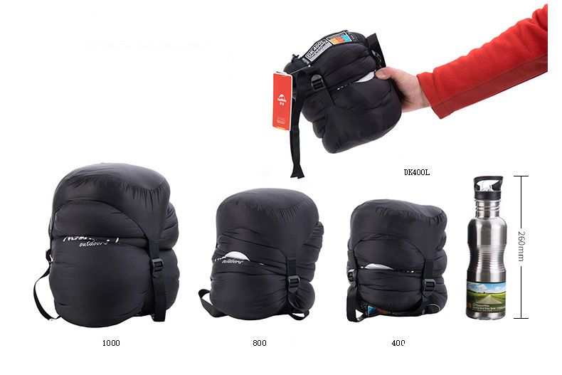Túi ngủ NatureHike lông vũ, chống nước, chịu nhiệt độ âm NH15D800-K