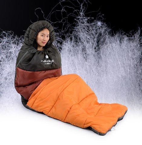 Túi ngủ NatureHike siêu nhẹ, có mũ trùm đầu NH15S009-D U150 U250