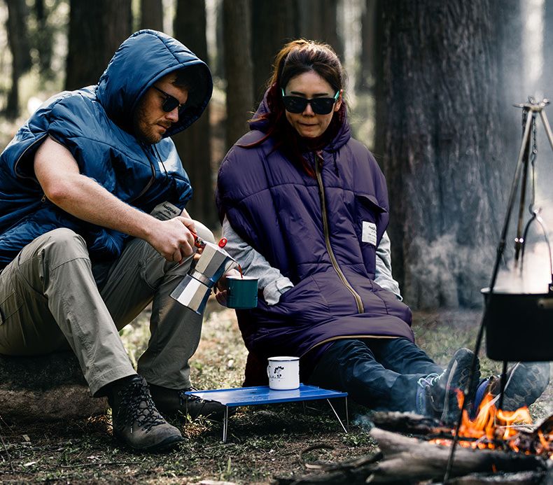 Túi ngủ phượt tháo rời thành áo khoác tiện lợi NatureHike NH18J001-K