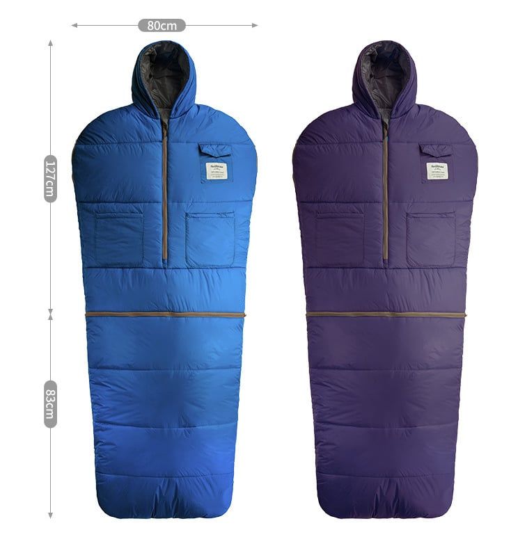 Túi ngủ phượt tháo rời thành áo khoác tiện lợi NatureHike NH18J001-K