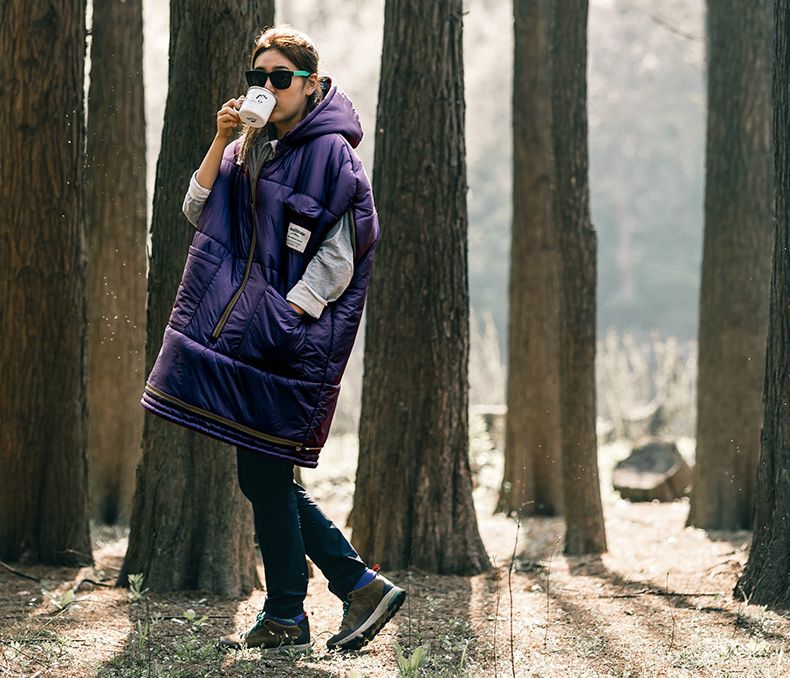 Túi ngủ phượt tháo rời thành áo khoác tiện lợi NatureHike NH18J001-K