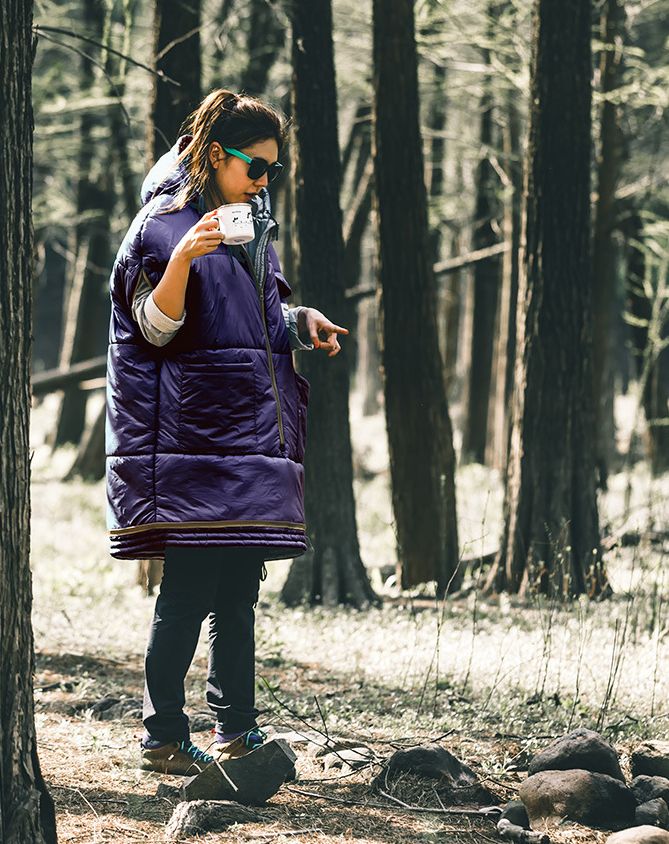 Túi ngủ phượt tháo rời thành áo khoác tiện lợi NatureHike NH18J001-K