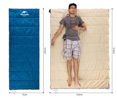 Túi ngủ văn phòng cá nhân, đi du lịch NatureHike NH15A150-D