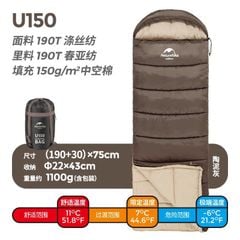 Túi ngủ văn phòng cắm trai du lịch Naturehike NH20MSD07